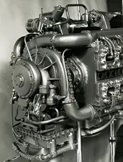 Model Sabre II engine