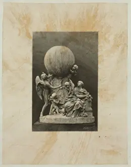Inflated Prints: Model of a statue dedicated to French balloonists, Joseph an