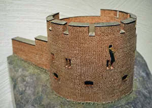 Images Dated 11th July 2015: Model of the Tower of Birger Jarl, 1520s