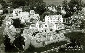 Cotswolds Prints: Model Village, Bourton-on-the-Water, Gloucestershire
