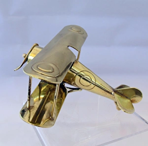 Images Dated 25th July 2012: Model of a WWI biplane