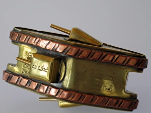 Images Dated 23rd October 2009: Model of a WWI tank
