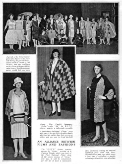 Images Dated 12th October 2015: Models from the fashion house of Itylus
