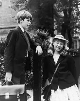 Models in School Uniform