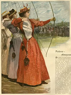 Archery Collection: Modern Amazons - Women Archers