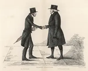 Modern Athenians plate 7 - Edinburgh