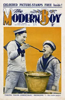 The Modern Boy front cover - Naval