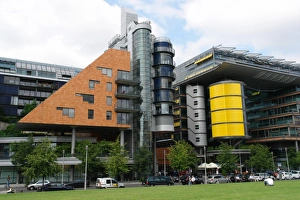 Images Dated 24th August 2007: Modern buildings in Linkstrasse, Berlin, Germany