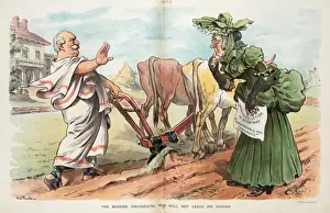 The modern Cincinnatus, who will not leave his plough