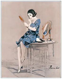Modern Girl Makes Up