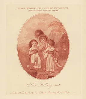 Coarse Prints: Modern impression from a worn-out stippled plate
