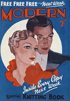 Modern magazine cover by David Wright