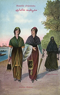 Modern and Old Costume in Turkey Modern and Old Costume in Turkey