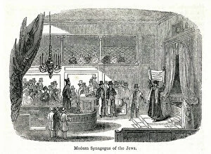 1841 Collection: Modern Synagogue of the Jews