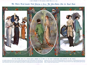 Images Dated 10th August 2015: The modern trend towards vivid colouring in dress