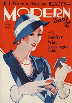 Modern Weekly magazine cover by David Wright