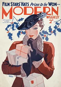 Modern Weekly magazine cover by David Wright