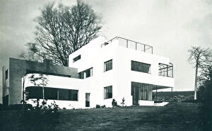 Architects Collection: Modernist House At Dartington, Devon