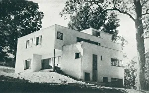 Architects Prints: Modernist House In Dartington Hall, Devon
