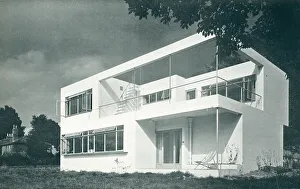 Stevens Collection: Modernist House, High Street, Iver