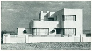 Herbert Prints: Modernist House, Holland-On-Sea
