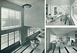 Modernist House Interiors, Sneyd Park, Bristol