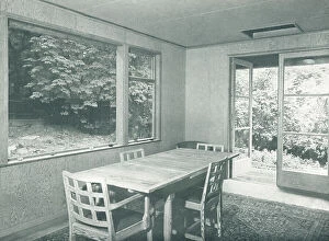 Architects Collection: Modernist House, Woodford, Essex, Living Room
