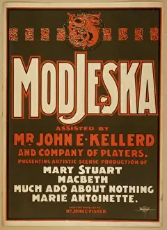Assisted Prints: Modjeska assisted by Mr. John E. Kellerd and company of play