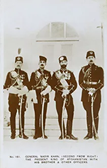 Brother Collection: Mohammed Nadir Shah - King of Afghanistan with his Brother