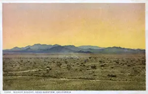 Mojave Prints: Mojave Desert near Barstow, California, USA