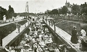 Lock Prints: Molesey Lock, East Molesey, Surrey