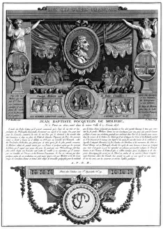 1622 Prints: Moliere in Glory