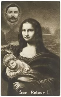 Mona Lisa Back with Baby