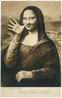 Louvre Prints: Mona Lisa Says Goodbye