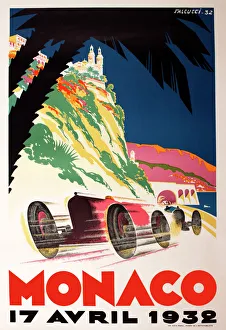 Glamour Collection: Monaco Grand Prix Poster - 1932