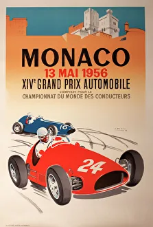 Glamour Collection: Monaco Grand Prix Poster - 1956