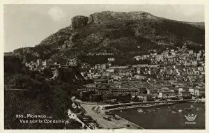Images Dated 8th November 2016: Monaco - View of La Condamine