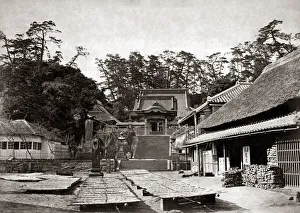 New Images May Collection: Monastery at Enoshima, Japan, circa 1870s. Date: circa 1870s