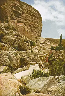 Wadi Prints: Monastery of St George, Wadi Qelt, West Bank