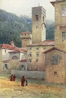 Convent Prints: Monastery, Vallombrosa, Tuscany, Italy