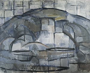 Hague Gallery: Mondrian, Piet (1872-1944). Landscape. 1911 - 1912