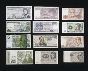 Pounds Gallery: Money belonging to differebt countries of the