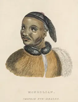 Mongolian Prints: Mongolian Fur Dealer