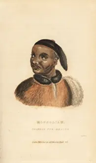 Dealer Prints: Mongolian man, Chinese fur dealer, 19th century