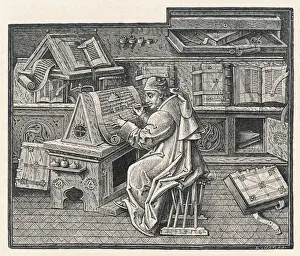 Quill Prints: Monk Copyists