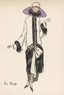 Worn Prints: Monkey Fur Coat 1922
