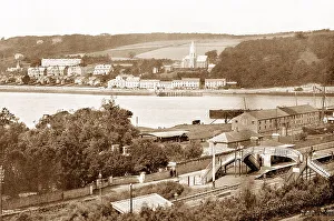 Monkstown and Railway Station early 1900s