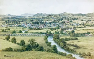 Viaduct Prints: Monmouth, Wye Valley, South Wales