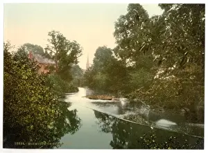 Monmouth Prints: On the Monnow, Monmouth, England