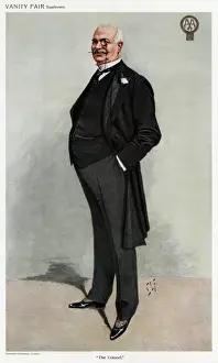 Buttonhole Prints: Monocled Businessman